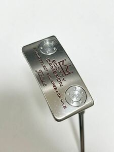 SCOTTY CAMERON スコッティキャメロン STUDIO SELECT SQUARE BACK 2 34インチ スタジオセレクト スクエアバック 2 パター