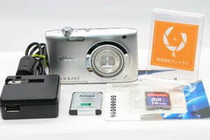 同梱歓迎【良品/動作品】NIKON ニコン COOLPIX A100（バッテリー、充電器、SDカード付）#4973