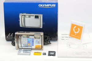 同梱歓迎【良品/動作品】OLYMPUS オリンパス μTOUGH-8000 ＋ PT-045 (バッテリー、充電器、SDカード（アダプタ）、取説、元箱付） #4984