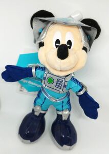 【新品未使用】スペースマウンテン ぬいぐるみバッジ C【Disney】