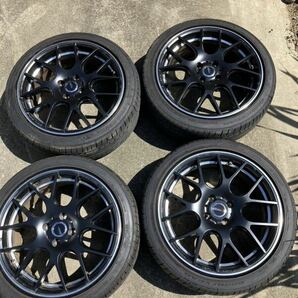 ADVANTI RACING/アドバンティ レーシング VIGOROSO ミニ、コンパクトカー等 17X7J N765D 4H 100 JJ17 205/45/R17 タイヤ付の画像1