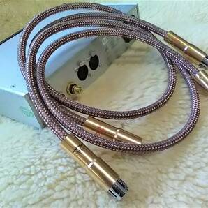  Accuphase 40th anniv.☆ 6N OFC XLRケーブル 1.0mペア 未使用新品の画像3