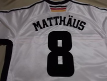 【正規品・古着】ドイツ代表（H）ユニフォーム　マテウス＃8　98年フランスW杯　バイエルンミュンヘン_画像5
