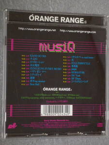 K34 ORANGE RANGE オレンジレンジ /MUSIQ 帯付き [CD]