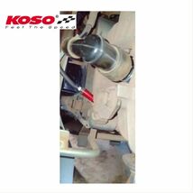 CT125 シリンダーヘッド レッド 左側ブラケット KOSO 温度計 時刻表示 電圧表記の3機能 KOSO LEDメーター 3 in 1 専用ブラケット付き_画像10