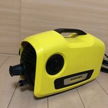 KARCHER ケルヒャー 家庭用高圧洗浄機 K2サイレント 洗車 掃除 作動品 _画像4