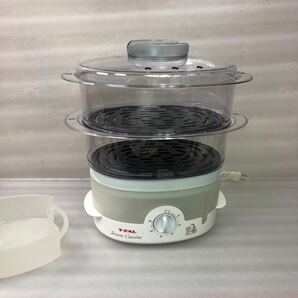 T-fal ティファール スチームクッカー 品番：VC100570 電気蒸し器 3段目バスケット付きの画像4