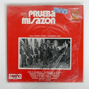 BELISARIO LOPEZ Y SU ORQUESTA/PRUEBA MI SAZON/CARIO DBM15804 LP