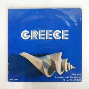 VA/GREECE - POPULAR MUSIC/NATIONAL TOURIST ORGANISATION OF GREECE SPR115 LP