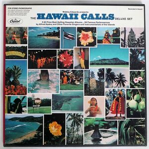 WEBLEY EDWARDS/HAWAII CALLS DELUXE SET/CAPITOL DTCL2952 LP