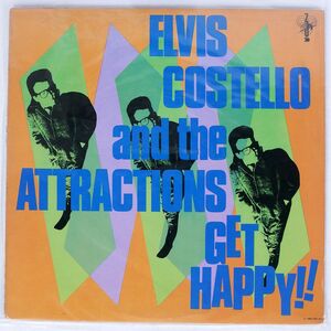 米 ELVIS COSTELLO & THE ATTRACTIONS/GET HAPPY/COLUMBIA PC36347 LP