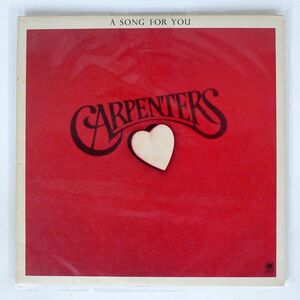 米 CARPENTERS/A SONG FOR YOU/A&M SP3511 LP