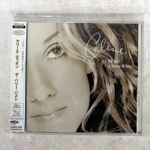 CELINE DION/ALL THE WAY... A DECADE OF SONG/EPIC ESCA8070 CD □