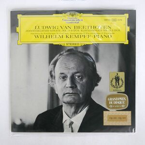 独 KEMPFF/BEETHOVEN:HAMMERKLAVIER-SONATE NR. 29 B-DUR/DG 138944 LP