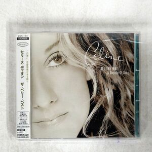 CELINE/ALL THE WAY... A DECADE OF SONG/EPIC ESCA8070 CD □