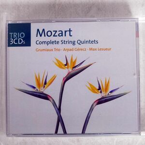 GRUMIAUX TRIO/MOZART: COMP STRING QUARTETS/DECCA 470 950-2 CD