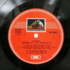 英 クレンペラー/ベートーヴェン 交響曲全集/HIS MASTER’S VOICE SLS7889 LPの画像3