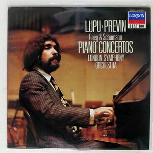 RADU LUPU/GRIEG & SCHUMANN : PIANO CONCERT/LONDON L20C2045 LP