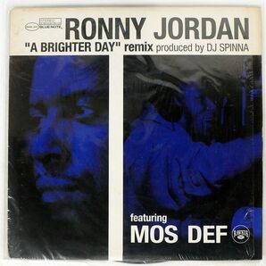 米 RONNY JORDAN/A BRIGHTER DAY (DJ SPINNA REMIX)/RAWKUS RWK241 12の画像1