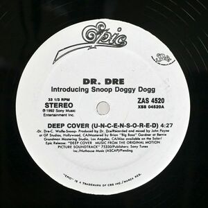 米 ブート DR. DRE INTRODUCING SNOOP DOGGY DOGG/DEEP COVER/EPIC ZAS4520 12