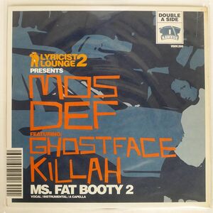 米 プロモ MOS DEF/MS. FAT BOOTY 2 THE GRIMY WAY/RAWKUS RWK269 12