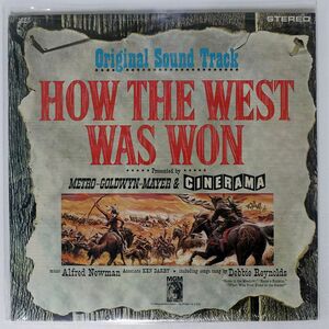 米 ALFRED NEWMAN/HOW THE WEST WAS WON, ORIGINAL SOUNDTRACK/MGM 1SE5 LP