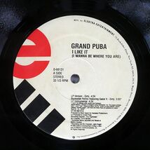 帯付き GRAND PUBA/I LIKE IT (I WANNA BE WHERE YOU ARE) / A LITTLE OF THIS/ELEKTRA 066131 12_画像2