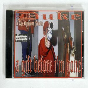 DUKE/GIFT BEFORE I’M GONE/DARKROOM DRK 9018 CD □