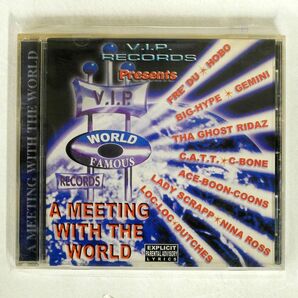 VA/MEETING WITH THE WORLD/AT-LAST V.I.P. ENTERTAINMENT ALV5101 CD □の画像1