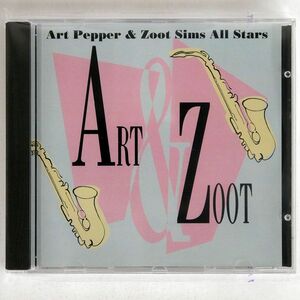 ART PEPPER & ZOOT SIMS/ART & ZOOT/WEST WIND WW 2071 CD □