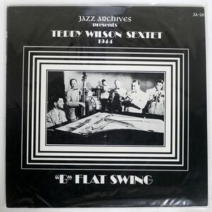 米 TEDDY WILSON SEXTET/"B" FLAT SWING/JAZZ ARCHIVES JA28 LP