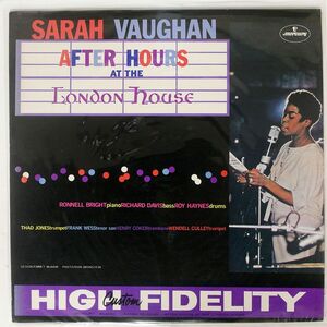 米 SARAH VAUGHAN/AFTER HOURS AT THE LONDON HOUSE/MERCURY MG20383 LP