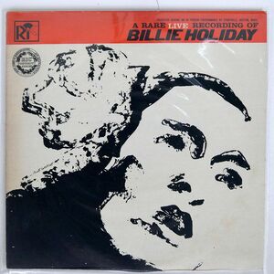 米 BILLIE HOLIDAY/A RARE LIVE RECORDING OF/RECORDING INDUSTRIES CORP. M2001 LP