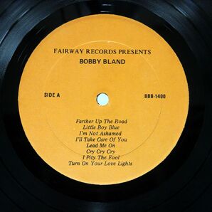 BOBBY BLAND/GREATEST HITS/FAIRWAY BBB1400 LPの画像2