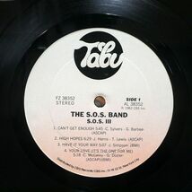 米 S.O.S. BAND/S.O.S. III/TABU FZ38352 LP_画像2