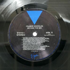 米 FRANKIE KNUCKLES/BEYOND THE MIX/VIRGIN 916181 LPの画像2