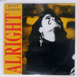 米 JANET JACKSON/ALRIGHT !/A&M SP12351 12