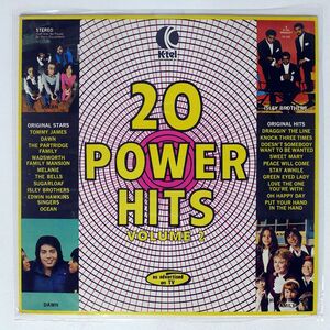 米 VA/20 POWER HITS (VOLUME 2)/K-TEL TU222 LP