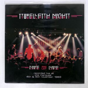 英 TWELFTH NIGHT/LIVE AND LET LIVE/MUSIC FOR NATIONS MFN18 LP