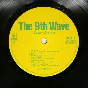 帯付き 松田聖子/9TH WAVE/CBS SONY 28AH1880 LPの画像2