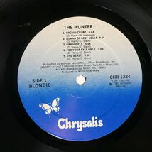 米 BLONDIE/HUNTER/CHRYSALIS CHR1384 LP_画像2