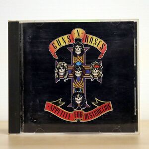 GUNS N’ ROSES/APPETITE FOR DESTRUCTION/GEFFEN 32XD-821 CD □