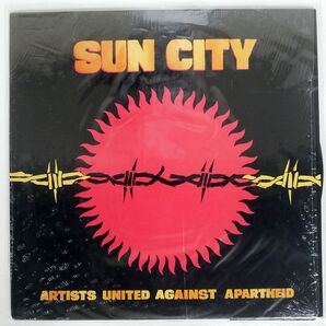 米 ARTISTS UNITED & AGAINST APARTHEID/SUN CITY/MANHATTAN ST53019 LPの画像1