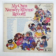CYNTHIA GLOVER/MY OWN NURSERY RHYME RECORD/MUSIC FOR PLEASURE MFP1192 LP_画像1