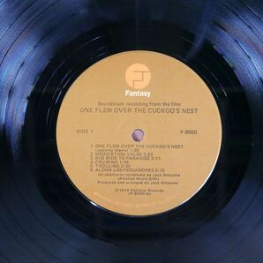 米 OST(JACK NITZSCHE)/SOUNDTRACK RECORDING FROM THE FILM : ONE FLEW OVER THE CUCKOO’S NEST/FANTASY F9500 LPの画像2