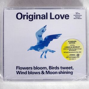 未開封 ORIGINAL LOVE/FLOWERS BLOOM, BIRDS TWEET, WIND BLOWS & MOON SHINING[通常盤][3CD]/ビクターエンタテインメント VICL-65634 CDの画像1