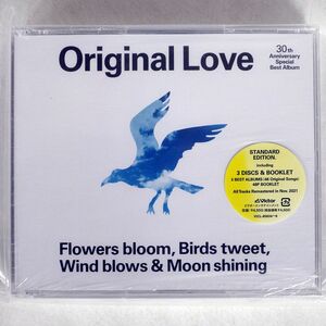 未開封 ORIGINAL LOVE/FLOWERS BLOOM, BIRDS TWEET, WIND BLOWS & MOON SHINING[通常盤][3CD]/ビクターエンタテインメント VICL-65634 CD