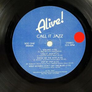 米 ALIVE/CALL IT JAZZ/REDWOOD RR8484 LPの画像2