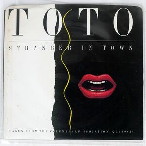 TOTO/STRANGER IN TOWN/COLUMBIA 3804672 7 □