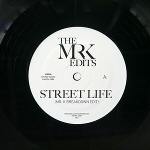 CRUSADERS ROY MERIWETHER/STREET LIFE NUBIAN LADY (MR. K REMIX)/MOST EXCELLENT UNLIMITED MXMRK2008 12